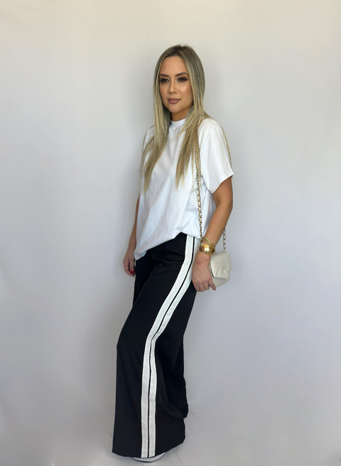 Calça de Listra Paola Preta