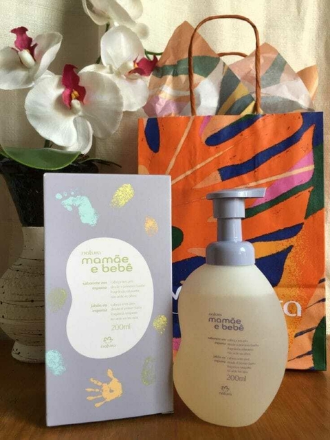Espuma de banho Mamãe e bebe