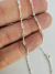 Tornozeleira Feminina de Prata 925 Singapura - comprar online