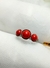 Anillo piedra roja