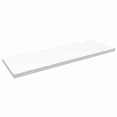 Estante Flotante de Melamina Blanco Ménsula Invisible 40 x 20 cm