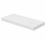 Repisa Flotante Melanina Blanco 55x15cm Con Ménsulas Invisibles