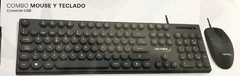 Combo Mouse y Teclado Con Cable Con Conexión USB