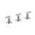 Grifería HIDROMET Nivus 11407CRCR Bidet con transferencia