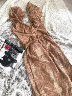 Pollera Amalfi Tostado