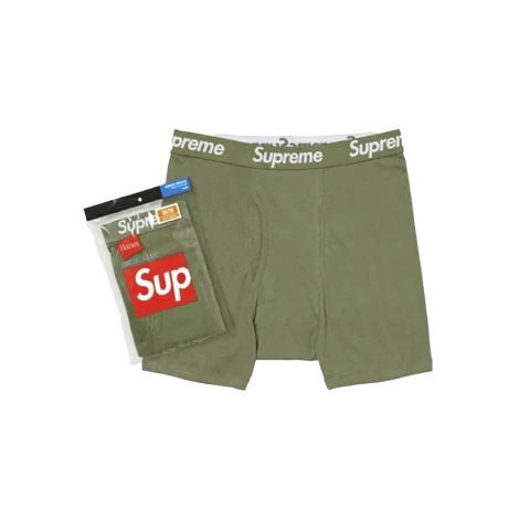 Supreme Hanes Boxer Briefs
