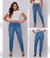 Calça Feminina Mom Jeans Claro Basica - comprar online