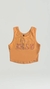 Blusa Feminina Cropped Regata Bia Beverly Hills Algodão - Privamera Modas