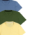Camiseta Crianças Color Ogochi Juvenil Manga Curta Básica