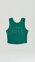 Blusa Feminina Cropped Regata Bia Beverly Hills Algodão