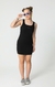 Vestido Feminino Juvenil Curto Canelado Ribana Cativa - comprar online