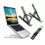 Suporte Suporte de notebook compacto articulado Home Office - Casa & Moda Cedro do Líbano