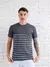 Camiseta de gola redonda moda masculina - comprar online