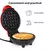 Máquina De Fazer Waffle 110v Grill Panqueca Elétrica
