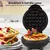 Máquina De Fazer Waffle 110v Grill Panqueca Elétrica