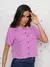 Camisa Feminina Curta com Botão Verão - Casa & Moda Cedro do Líbano