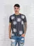 Camiseta masculina estampada gola redonda - comprar online