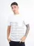 Camiseta de gola redonda moda masculina na internet