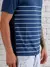 Camiseta de gola redonda moda masculina - loja online
