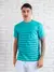Camiseta de gola redonda moda masculina na internet