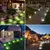 Luz de disco led luz solar subterrânea para jardim