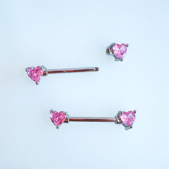 Piercings Nipples rose cristal - comprar en línea