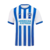 Camisa-Brighton-Home-24/25-em-azul-e-branco-com-listras-verticais-e-logo-da-Nike.