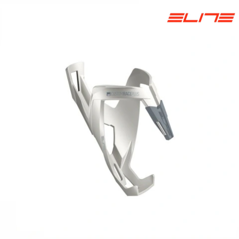Porta Caramañola Elite Custom Race Plus Shiny Bianco