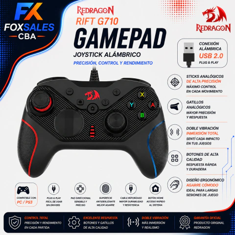 Joystick Redragon Rift G710