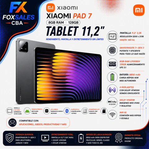 Tablet Xiaomi Pad 7 11,2"