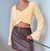 Cropped Cibelle bege vanilla - BYNV