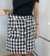 Saia Xadrez - ZARA - comprar online