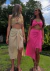 conjunto franjas rosa - PANTHE - loja online