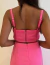 conjunto franjas rosa - PANTHE
