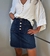 Saia jeans - twenty four seven - comprar online