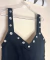 Vestido preto commbrilho - Amarante - BSMB  - MODA CIRCULAR