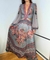 Vestido estampado com recortes - Agilita - BSMB  - MODA CIRCULAR