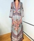 Vestido estampado com recortes - Agilita - comprar online