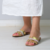 Rasteira Slide Strass - Dourado/Prata - comprar online