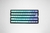 DUCKY KEYCAP SET AZURE SA US ABS SEAMLESS DOUBLE SHOT - tienda online