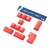 SET 11 TECLAS DUCKY RED PBT DOUBLE-SHOT KEYCAP - comprar online