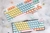 SET DE TECLAS DUCKY COTTON CANDY 108 TECLAS DOUBLE SHOT KEYCAP - tienda online
