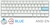 Imagen de TECLADO GAMER DUCKY ONE 2 MINI PURE WHITE BLANCO RGB CHERRY BLUE RGB DOUBLE SHOT PBT MECANICO