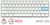 TECLADO GAMER DUCKY ONE 2 MINI PURE WHITE RGB VERSION GAMING CHERRY MX RED DOUBLE-SHOT PBT MECANICO