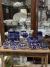 Potiche azul de cristal checoslovaco - comprar online