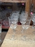 Copas de vidrio talladas