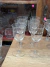 Copas de vidrio talladas