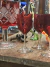 Copas rojas de cristal - comprar online