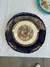 Plato azul cobalto