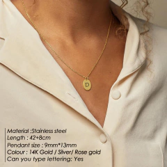 Mod. 04 Collar Ovalo 14K